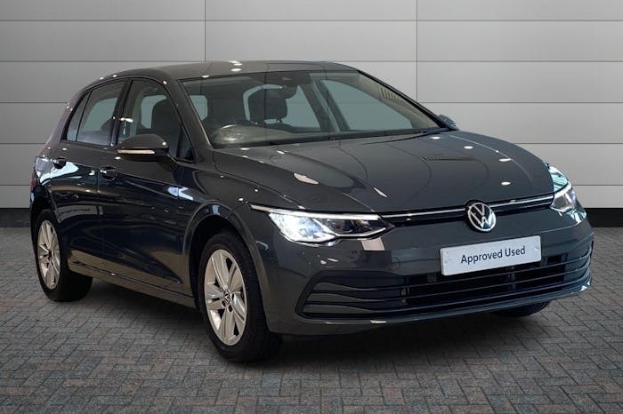 Compare Volkswagen Golf 1.5 Tsi Life Hatchback 130 Ps EF21PNZ Grey
