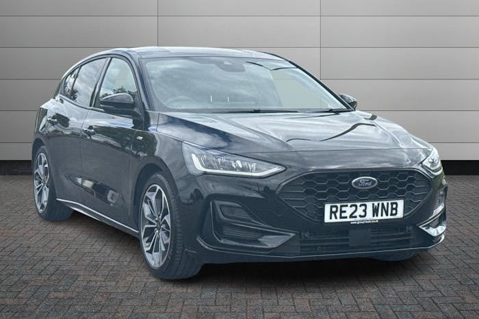 Compare Ford Focus 1.0T Ecoboost Mhev St Line X Edition Hatchback RE23WNB Black