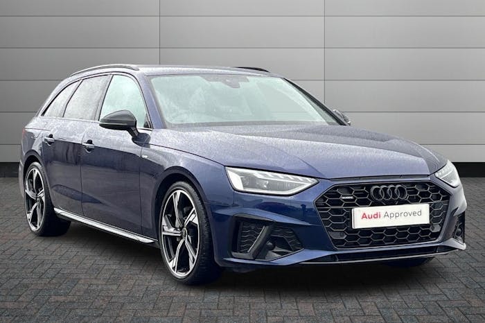 Compare Audi A4 Avant 2.0 Tdi 40 Black Edition Estate S Troni AO23MZU Blue