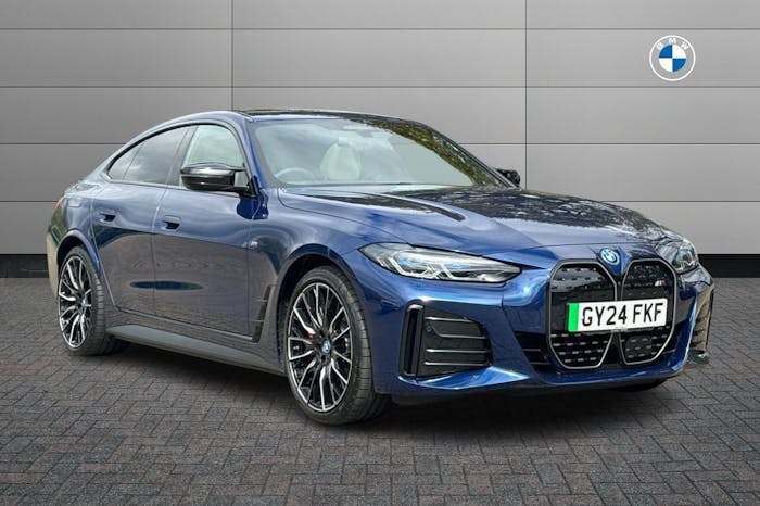 Compare BMW i4 M50 83.9Kwh Gran Coupe 4Wd 544 GY24FKF Blue