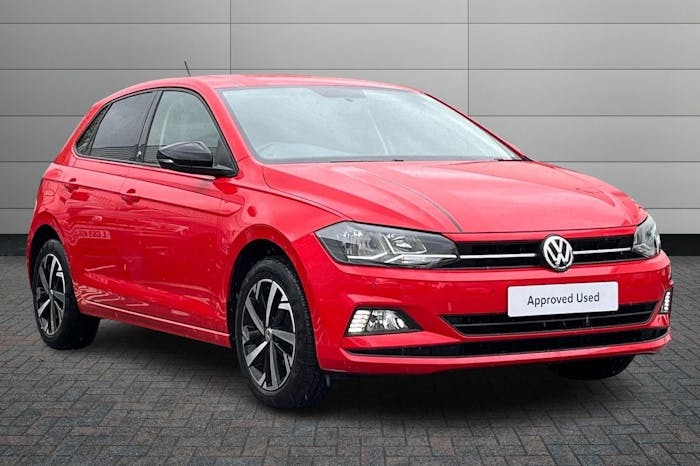 Compare Volkswagen Polo 1.0 Tsi Gpf Beats Hatchback 95 LV70WPZ Red