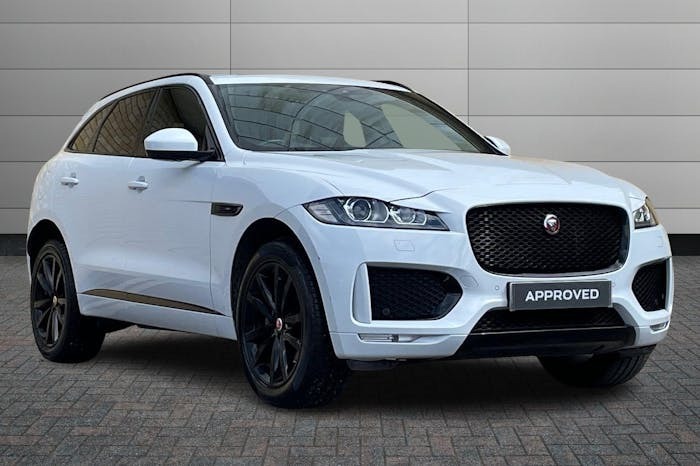 Jaguar F-Pace 2.0 D180 Chequered Flag Suv Awd White #1