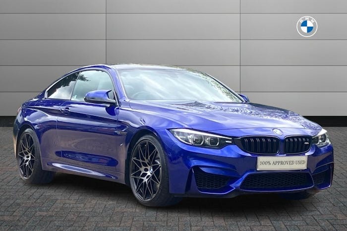 Compare BMW M4 3.0 Biturbo Gpf Competition Coupe Dct M400OOF Blue