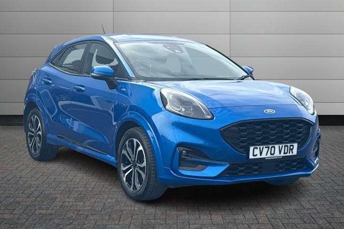 Compare Ford Puma 1.0T Ecoboost St Line Suv Dct 125 Ps CV70VDR Blue