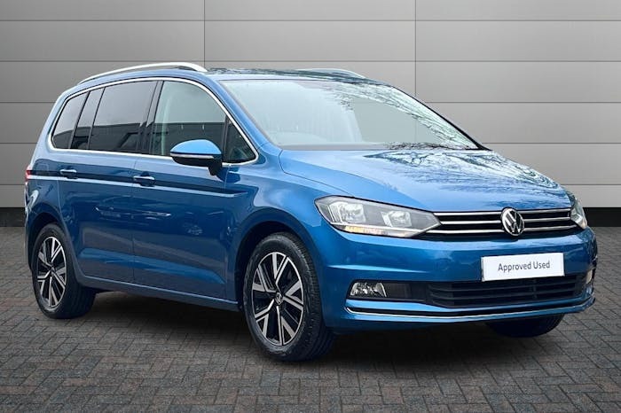 Compare Volkswagen Touran 1.5 Tsi Evo Sel Mpv Dsg 150 Ps FG70RKN Blue