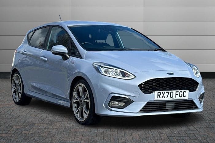 Compare Ford Fiesta 1.0T Ecoboost Mhev St Line X Edition Hatchback RX70FGC Blue