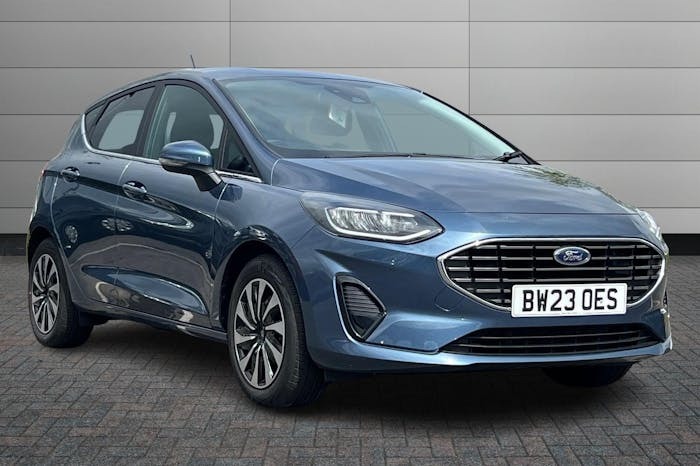 Compare Ford Fiesta 1.0T Ecoboost Mhev Titanium Hatchback H BW23OES Blue