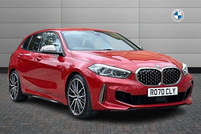 Compare BMW 1 Series 2.0 M135i Hatchback Xdrive 306 P RO70CLY Red