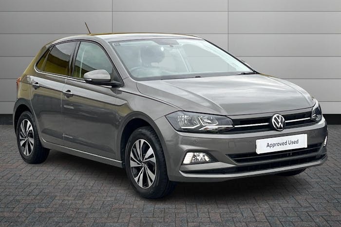 Compare Volkswagen Polo 1.0 Tsi Match Hatchback 95 Ps EN21TJO Grey
