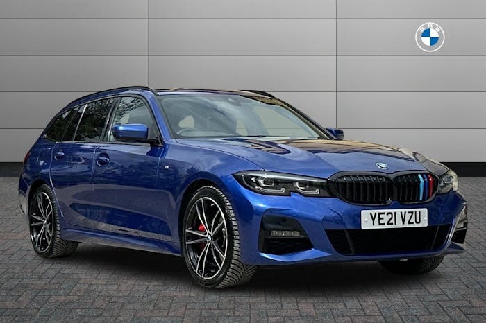 BMW 3 Series 2.0 330E 12Kwh M Sport Touring Plug In Blue #1