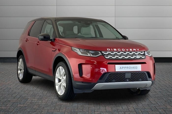 Compare Land Rover Discovery Sport 2.0 D200 Mhev Se Suv 4Wd 7 Seat HW21RXJ Red