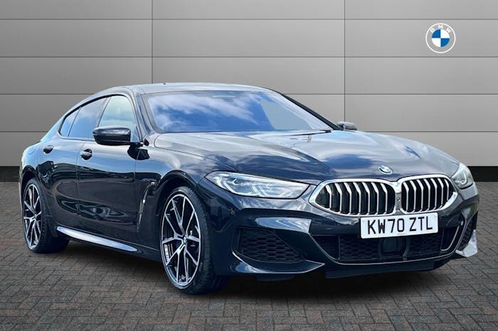Compare BMW 8 Series Gran Coupe 3.0 840I Saloon Steptronic 340 Ps KW70ZTL Black