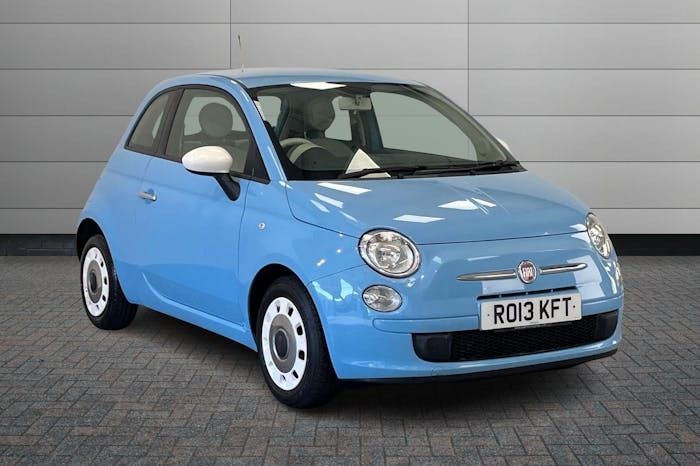 Compare Fiat 500 0.9 Twinair Colour Therapy Hatchback Ma RO13KFT Blue