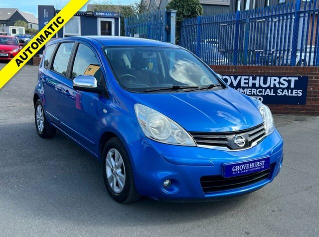 Compare Nissan Note 1.6 Acenta 110 Bhp AD59NGO Blue