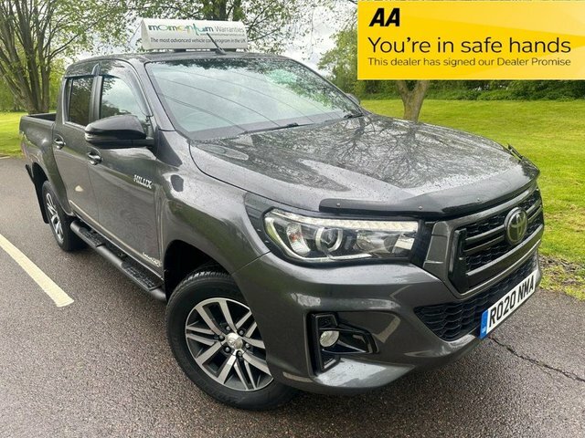 Compare Toyota HILUX 2.4 Invincible X 4Wd D-4d Dcb 147 Bhp RO20NMA Grey