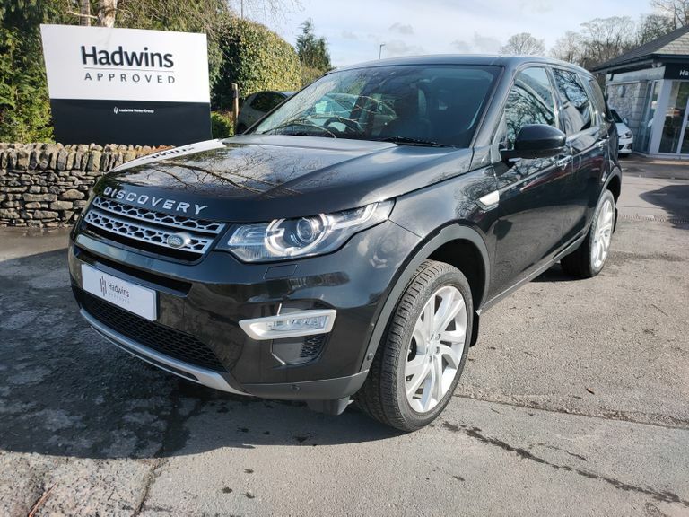 Compare Land Rover Discovery Sport 2.0 Si4 240 Hse Luxury WO67FXZ Black