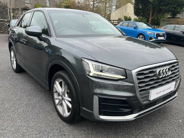 Compare Audi Q2 S Line 1.4 Tfsi Cylinder On Demand 150 Ps 6-Speed PF17MWG Grey