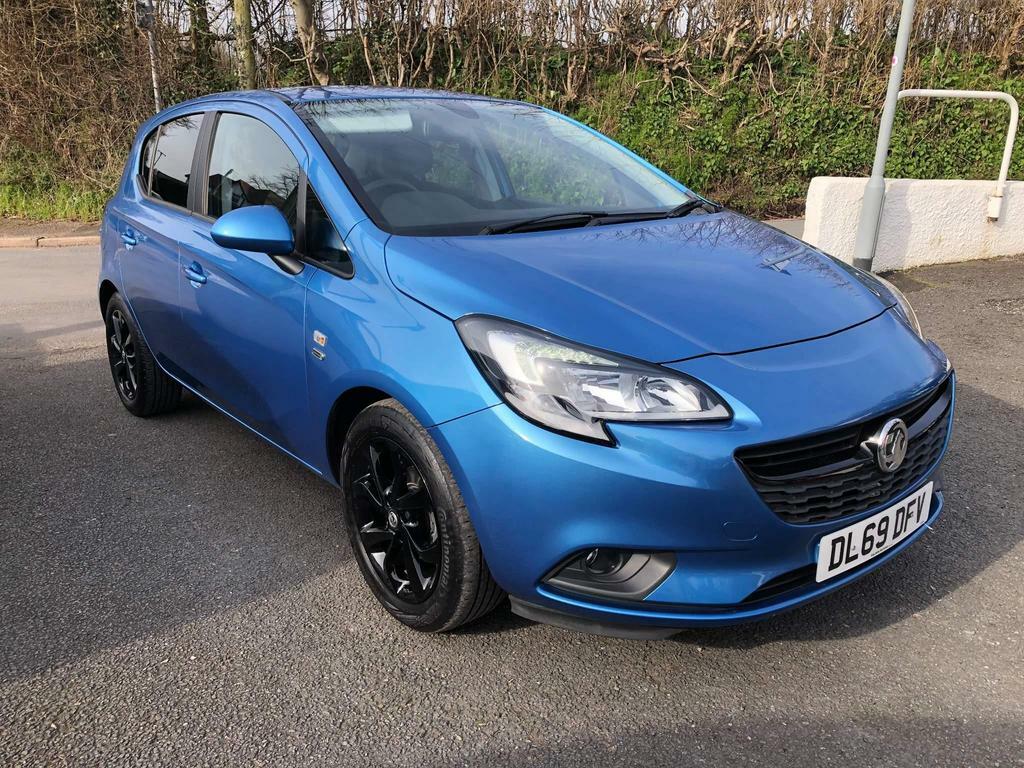 Compare Vauxhall Corsa 1.4I Griffin Euro 6 Ss DL69DFV Blue