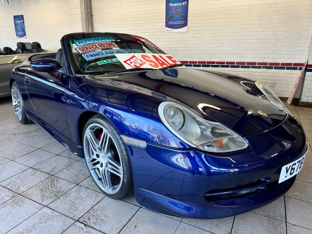 Porsche 911 Convertible Blue #1