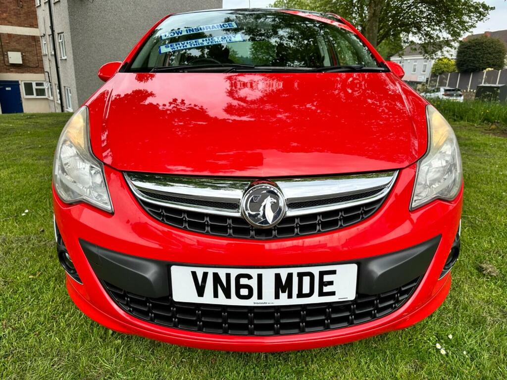 Compare Vauxhall Corsa Hatchback VN61MDE Red