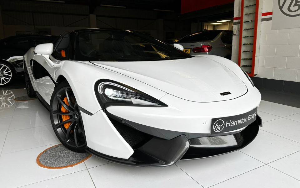 Compare McLaren 570S Petrol  White