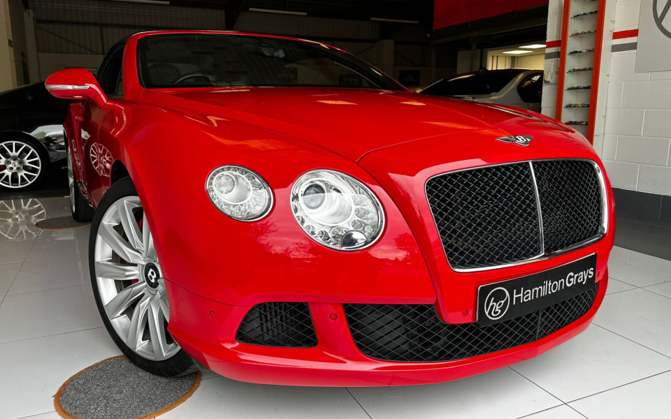 Bentley Continental Gt Petrol Red #1