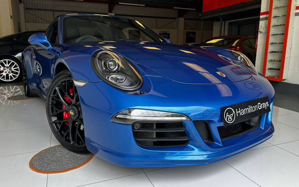 Compare Porsche 911 Petrol  Blue
