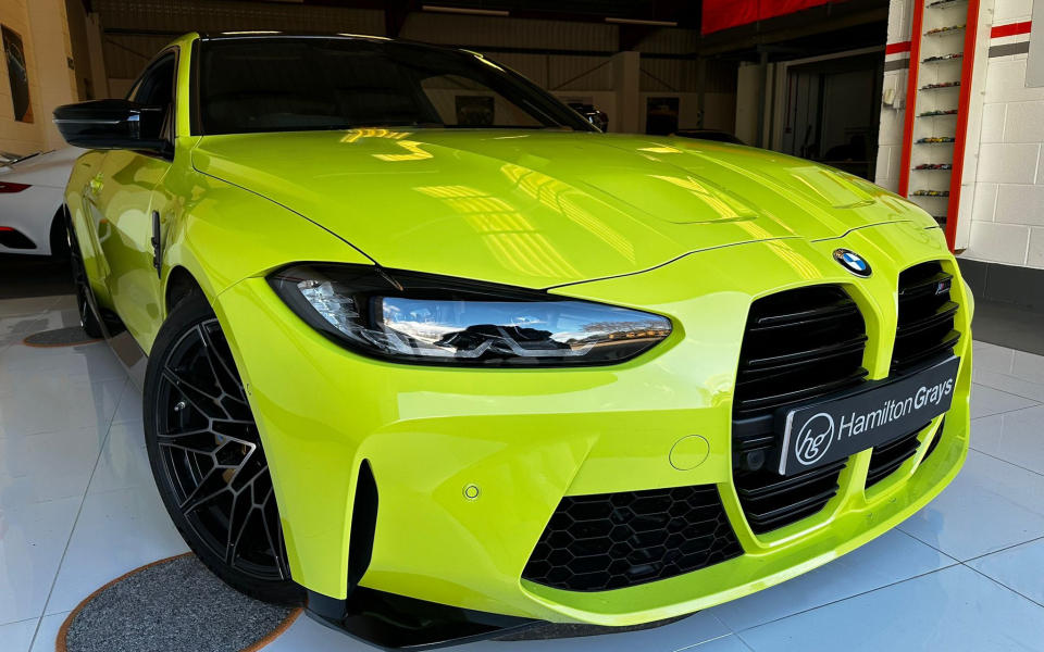 Compare BMW M4 Petrol  Yellow