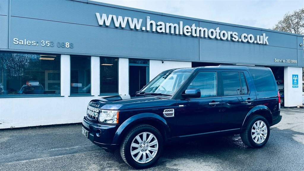 Compare Land Rover Discovery 3.0L 3.0 4 Sd V6 Xs 4Wd Euro 5 Ss OU14XJP Blue