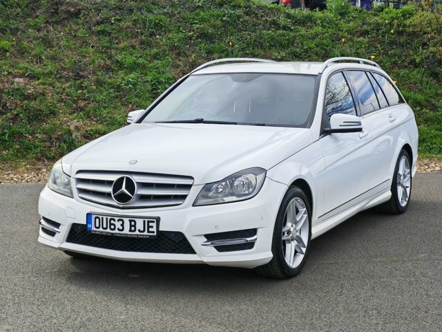 Compare Mercedes-Benz C Class 2.1 C220 Cdi Blueefficiency Amg Sport 168 Bhp OU63BJE White