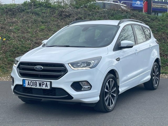 Compare Ford Kuga St-line AO18WPA White