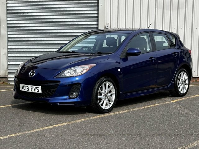 Compare Mazda 3 1.6 Tamura 103 Bhp AO13FVS Blue