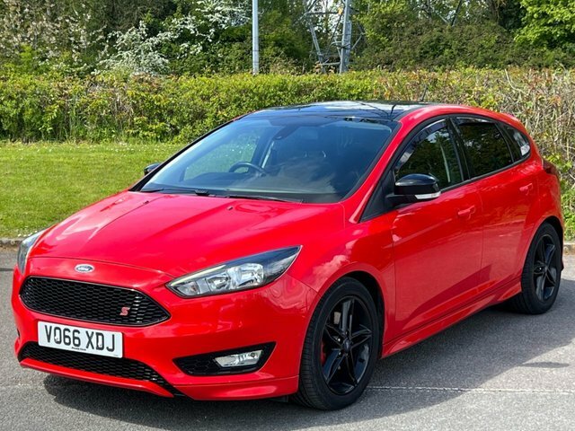 Compare Ford Focus 2.0 Zetec S Tdci Red Edition 148 Bhp VO66XDJ Red