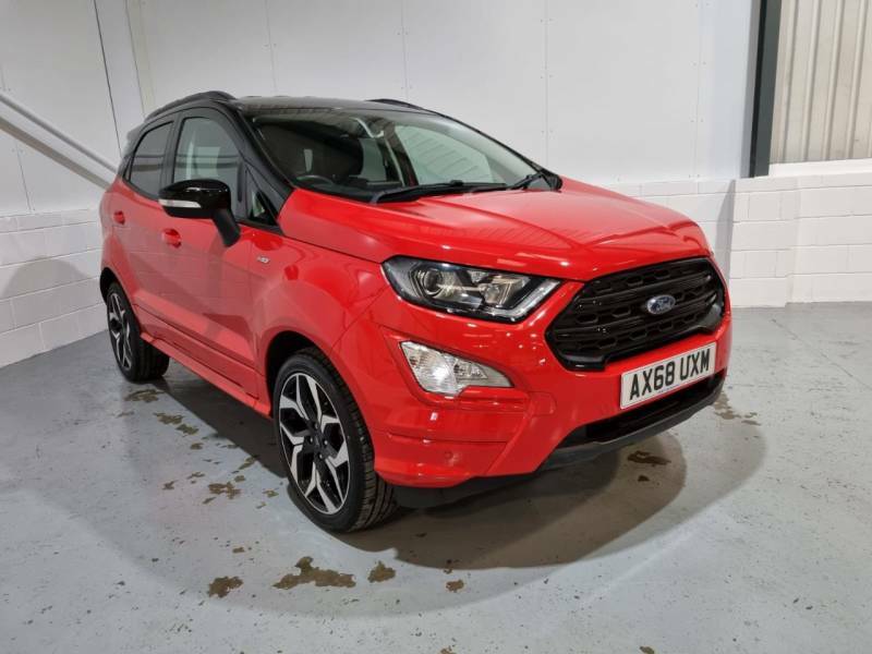 Compare Ford Ecosport Hatchback AX68UXM Red