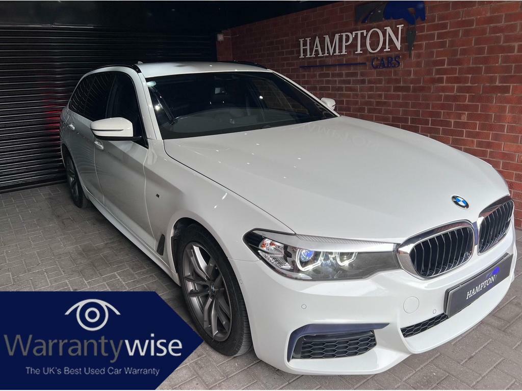 Compare BMW 5 Series 2.0 520D M Sport Touring Euro 6 Ss  White