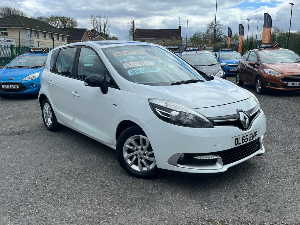 Renault Scenic 1.5 Limited White #1