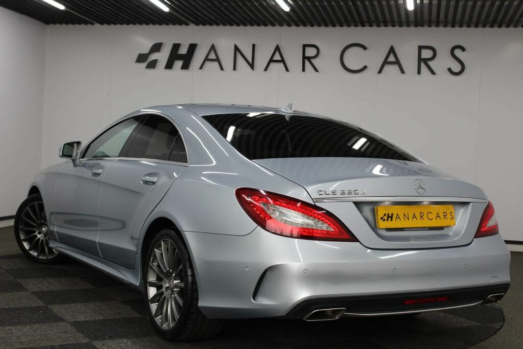 Compare Mercedes-Benz CLS Saloon 2.1 Cls220d Amg Line Coupe G-tronic Euro 6 KW65WZT Silver