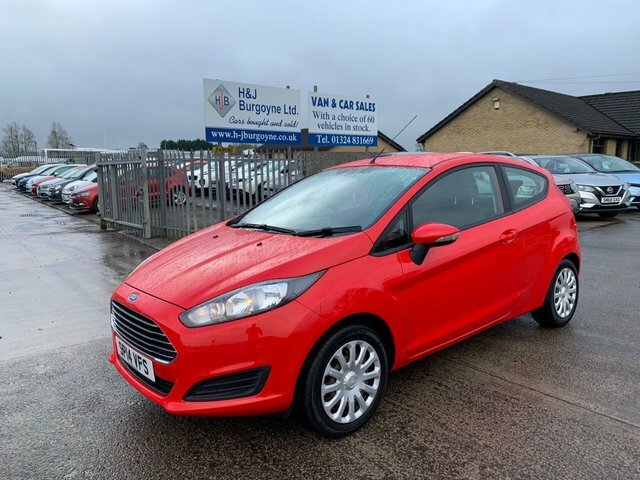 Compare Ford Fiesta 1.2 Style 59 Bhp SP14VFS Red