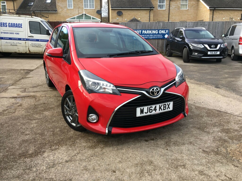 Compare Toyota Yaris Vvt-i Excel M-drive S WJ64KBX Red
