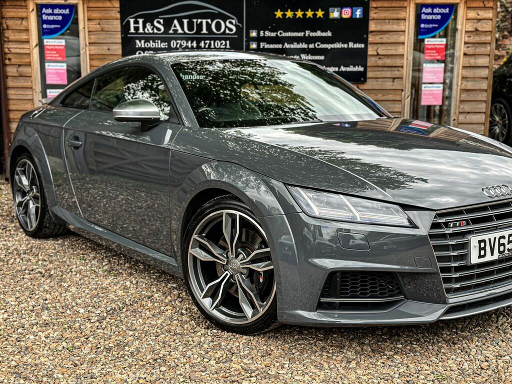 Compare Audi TTS Coupe 2.0 Tfsi S Tronic Quattro Euro 6 Ss BV65KLM Grey