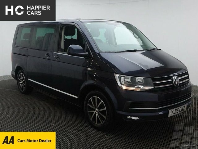 Compare Volkswagen Caravelle 2.0 Executive Tdi Bmt 148 Bhp YJ16CNZ Blue