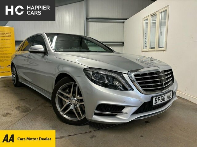 Compare Mercedes-Benz S Class 3.0 S 350 D L Amg Line Executive 255 Bhp BF66VNS Silver