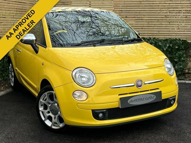 Compare Fiat 500 1.2L Sport 69 Bhp BD58EOJ Yellow