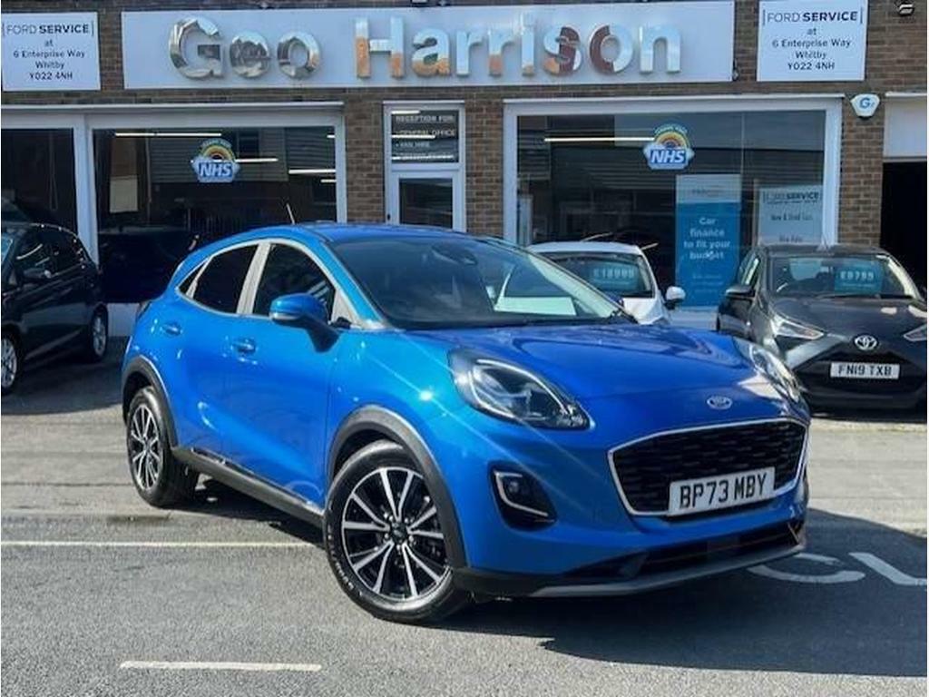 Compare Ford Puma 1.0T Ecoboost Mhev Titanium Euro 6 Ss BP73MBY Blue