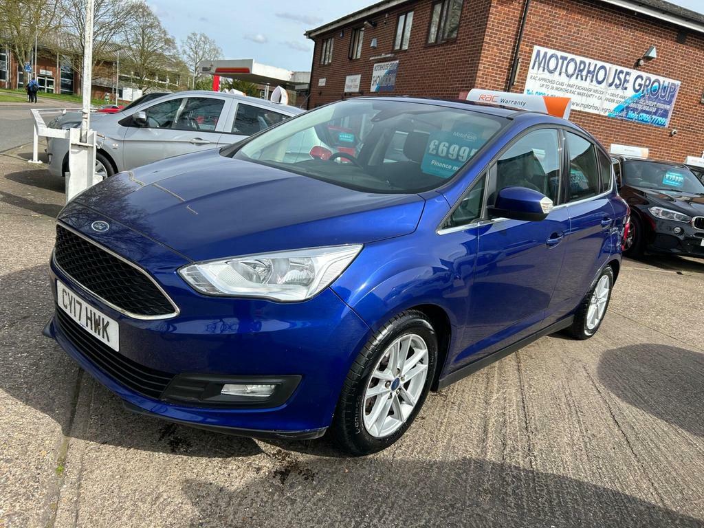 Compare Ford C-Max 1.0T Ecoboost Zetec Euro 6 Ss CY17HWK Blue