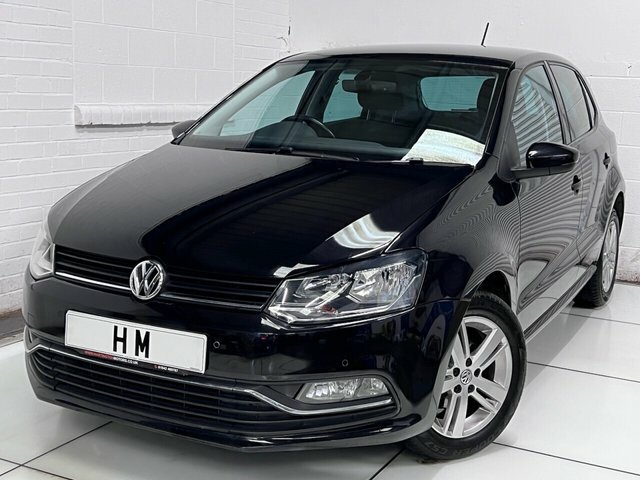 Compare Volkswagen Polo 1.2 Match Edition Tsi 89 Bhp KP67YUK Black