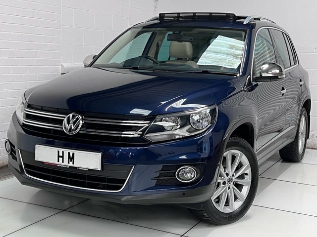 Compare Volkswagen Tiguan 2.0 Se Tdi Bluemotion Technology 4Motion 138 Bh DV63EVB Blue