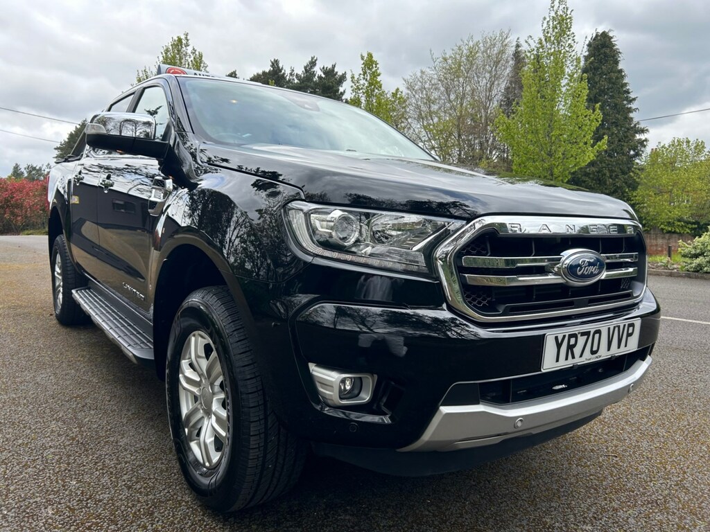 Compare Ford Ranger Pick Up Double Cab Limited 1 2.0 Ecoblue 170 YR70VVP Black