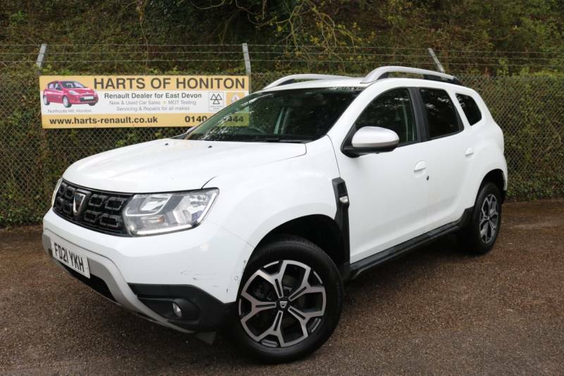 Compare Dacia Duster Hatchback FD21YKH White