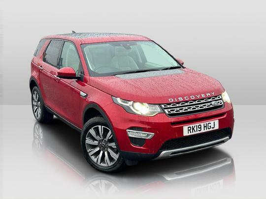 Compare Land Rover Discovery Sport Sport 2.0 Si4 Hse Luxury Suv 4Wd E RK19HGJ Red